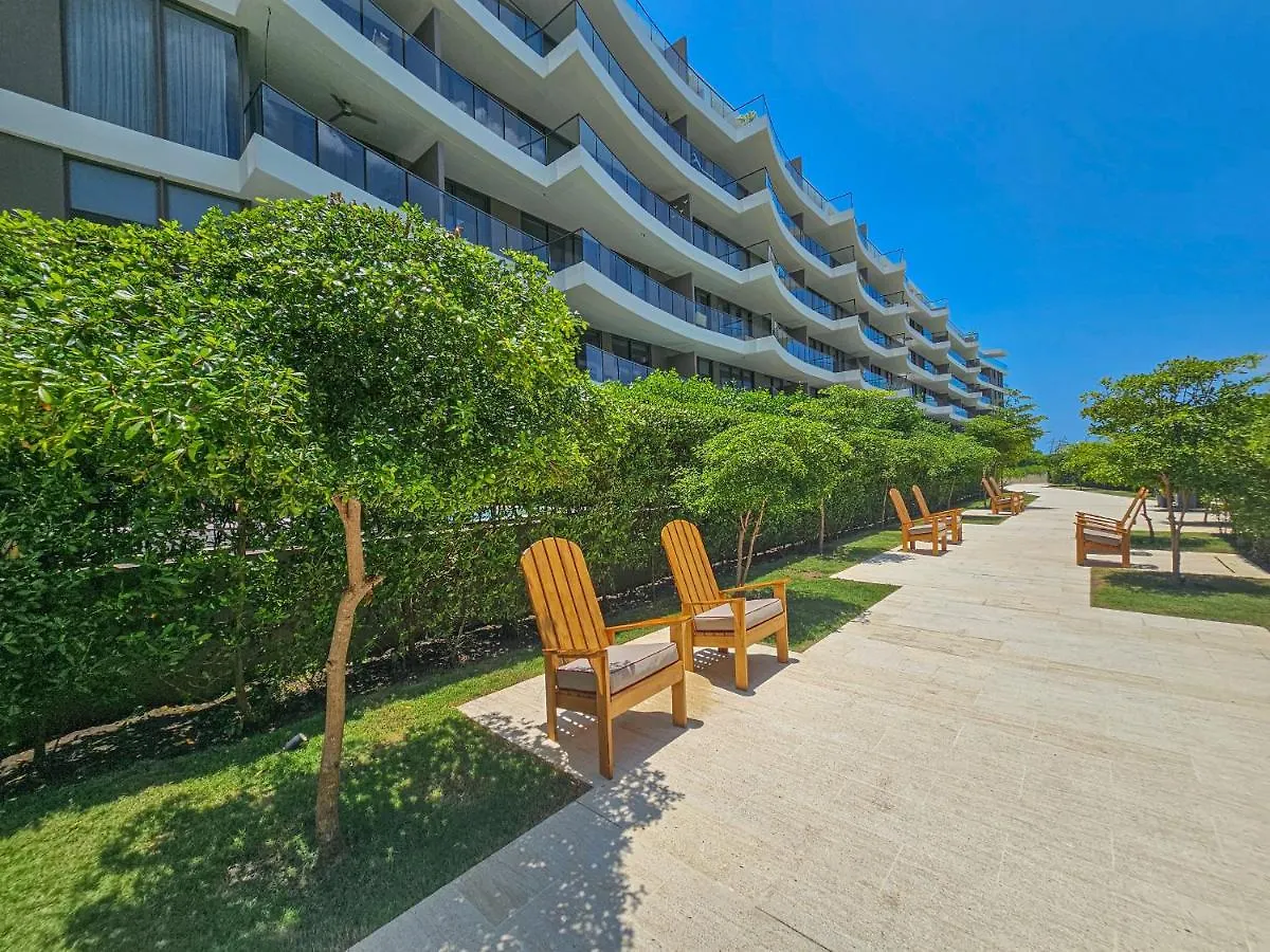 Apartamento 2 Habitaciones En Condominio Frente Al Mar En Cartagena.