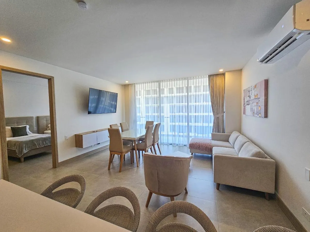 Apartamento 2 Habitaciones En Condominio Frente Al Mar En Cartagena. Cartagena